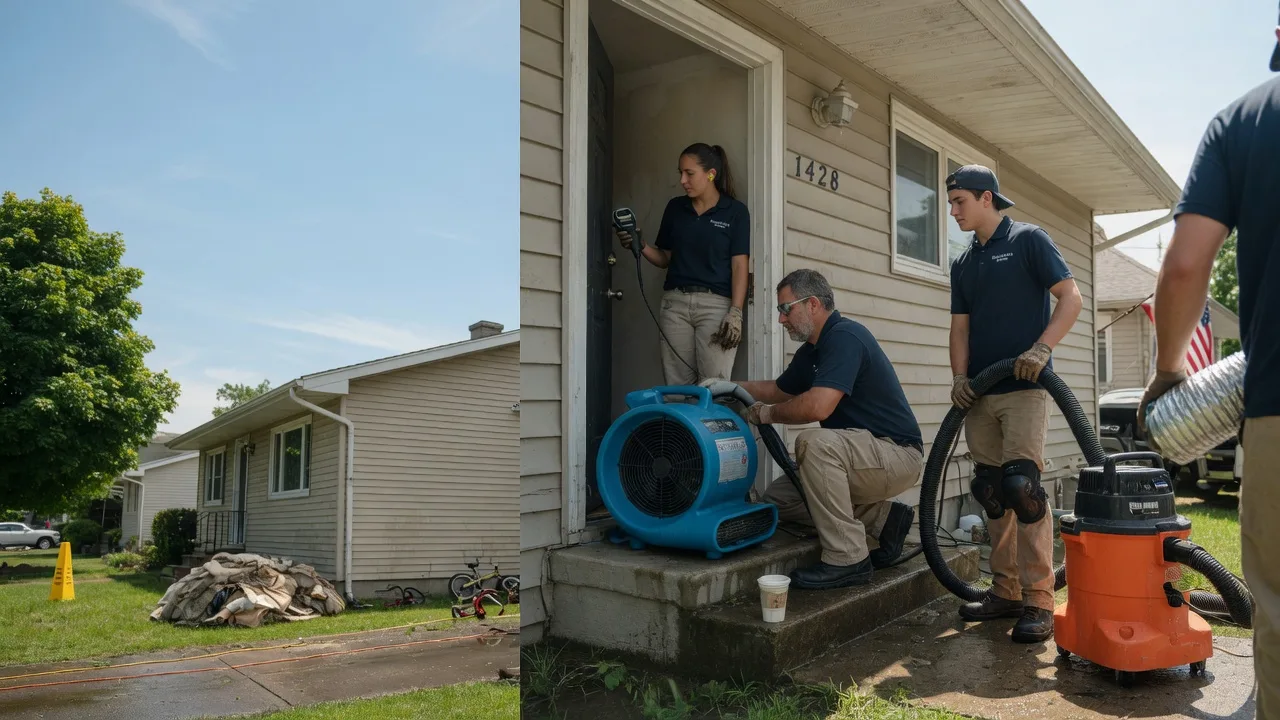 Water Damage Restoration in California, KY near me